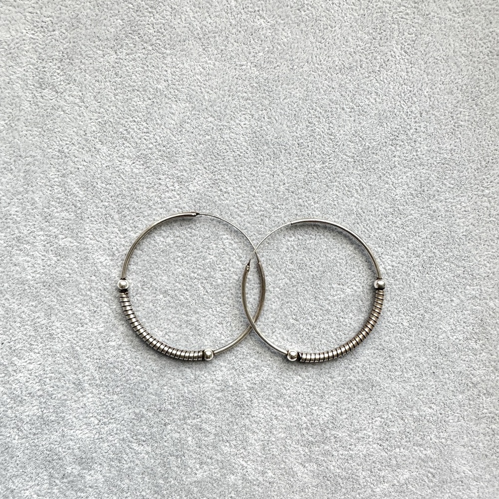 Silver Boho Earrings